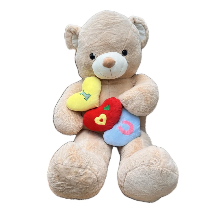Jucarie plus, Urs cu inima I Love You, 130 cm
