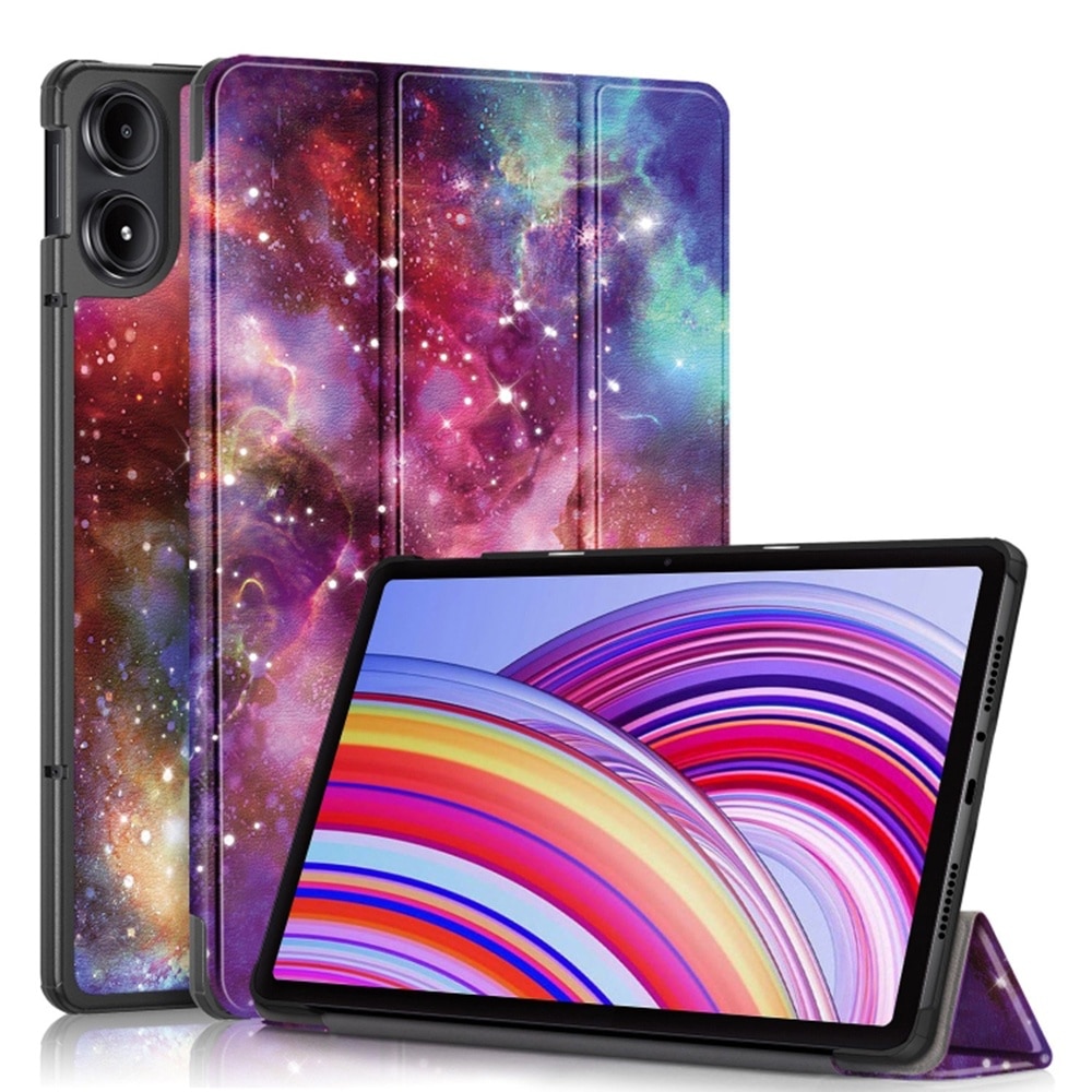 Husa Xiaomi Redmi Pad PRO 12.1 inch UltraSlim de tip stand functie sleep/wake-up galaxy