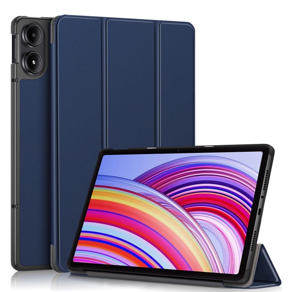 Husa Xiaomi Redmi Pad PRO 12.1 inch UltraSlim de tip stand functie sleep/wake-up navy blue