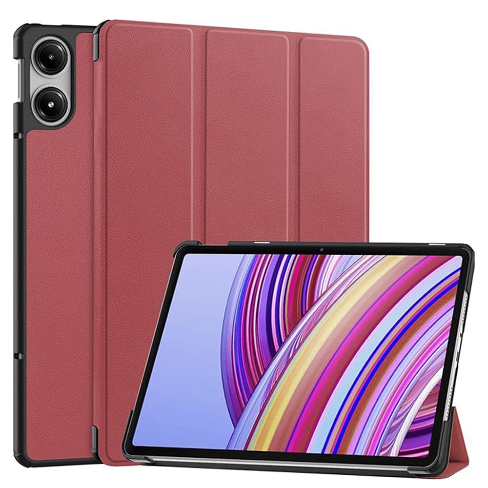 Husa Xiaomi Redmi Pad PRO 12.1 inch UltraSlim de tip stand functie sleep/wake-up burgundy