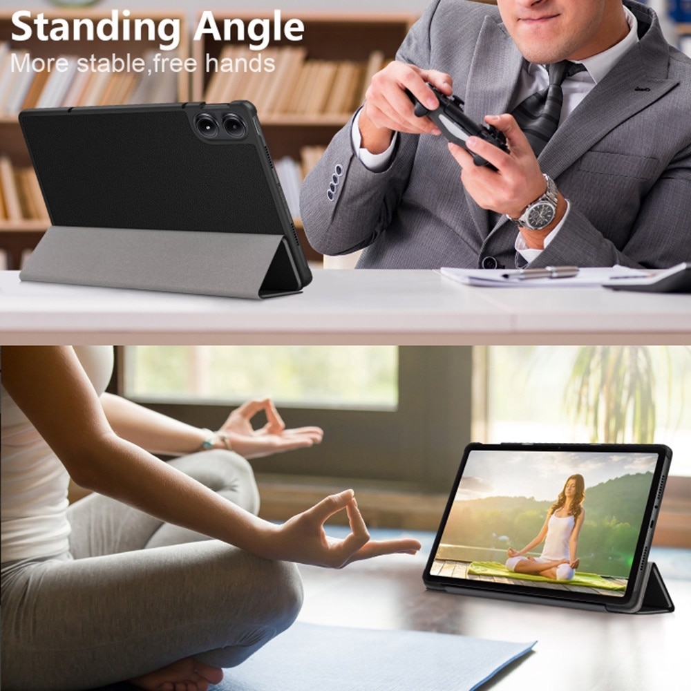 Husa pentru Xiaomi Redmi Pad PRO 12.1 inch UltraSlim de tip stand functie sleep/wake-up negru