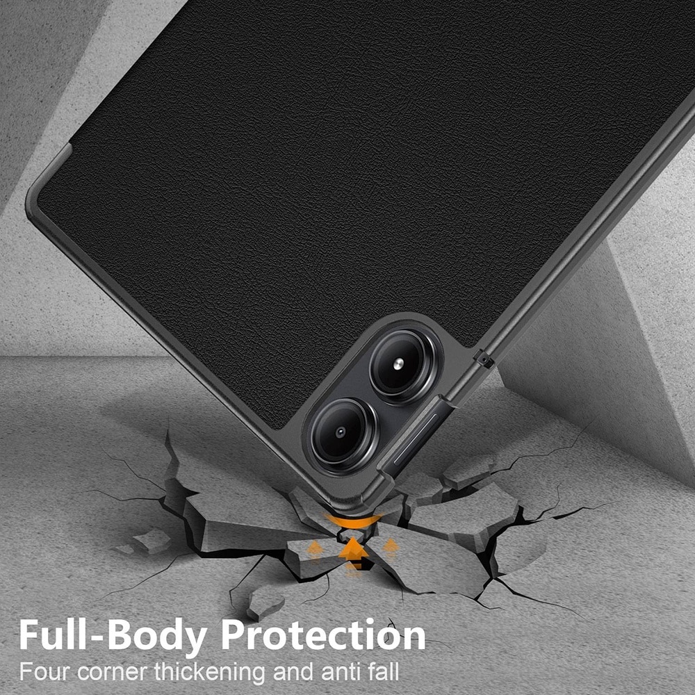Husa pentru Xiaomi Redmi Pad PRO 12.1 inch UltraSlim de tip stand functie sleep/wake-up negru