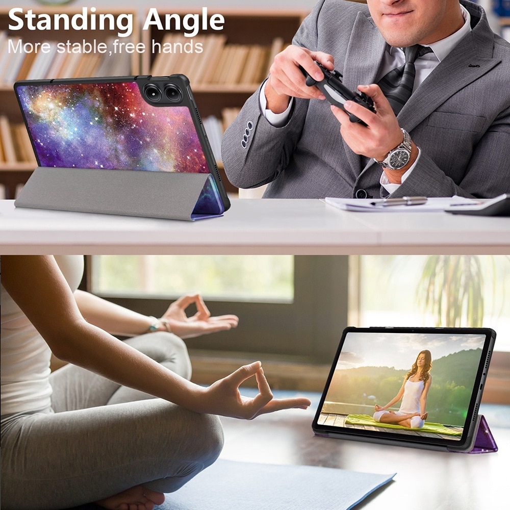 Husa Xiaomi Redmi Pad PRO 12.1 inch UltraSlim de tip stand functie sleep/wake-up galaxy