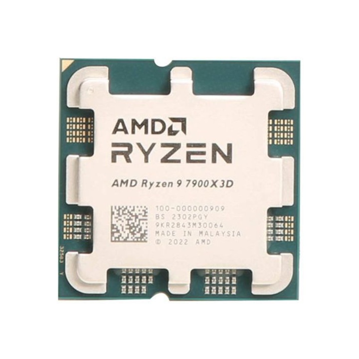 Procesor AMD Ryzen 9 7900X3D, 12C / 24T, 4.40 - 5.60 GHz, 140 MB cache, 120 W, Tray