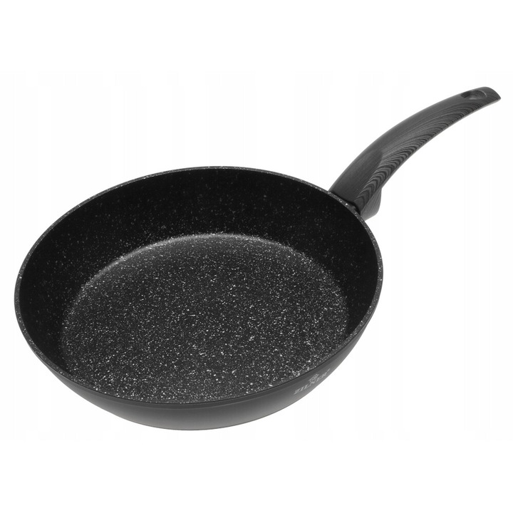 Кухненски тиган, Zilner, Ергономичен, 28 см, черен