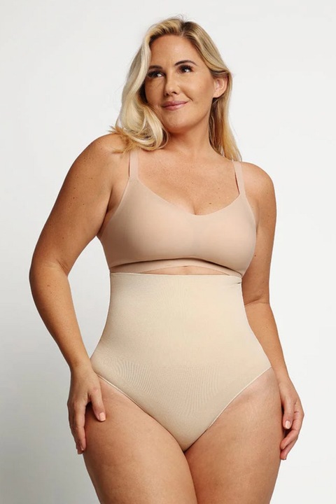 DWP Fitness Invisible Classic Shaping Panty - с компресионен ефект, Hюд цвят
