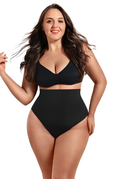 DWP Fitness Invisible Classic Shaping Panty - с компресионен ефект, Черен