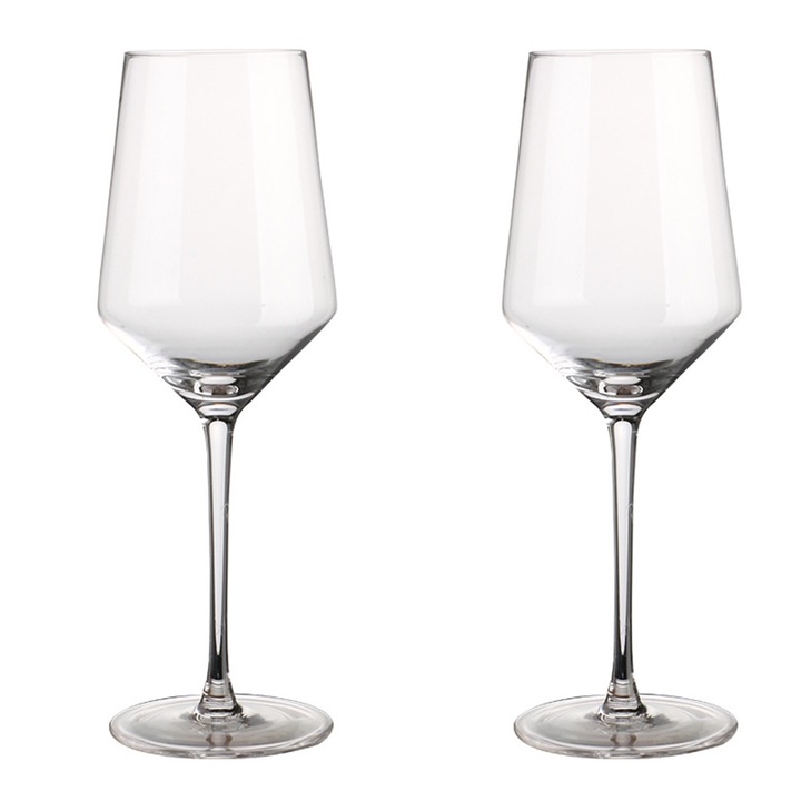 2 db borospohár készlet, átlátszó, 6,5x25,5cm