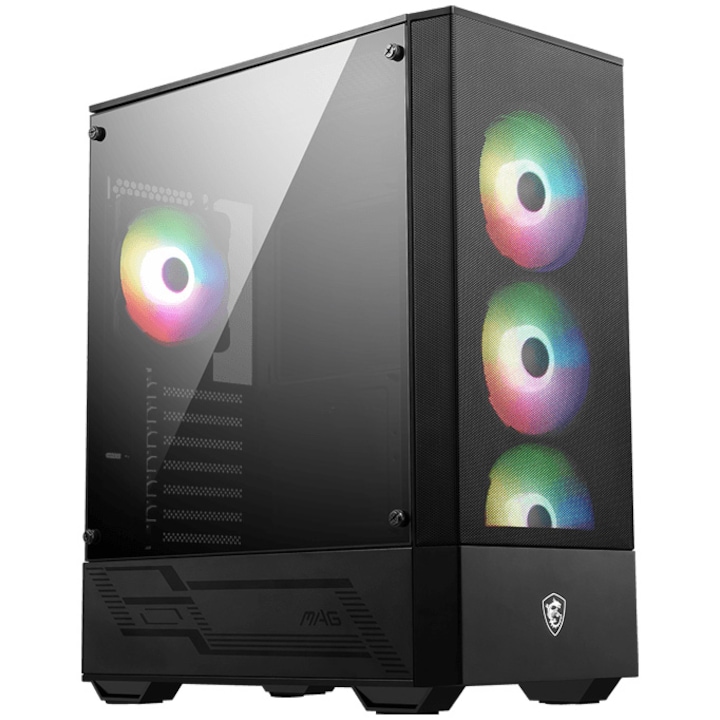 ΠΠΎΠΌΠΏΡΡΡΡΠ½Ρ ΠΊΡΡΠΈΡ MSI MAG FORGE 112R, Mid-Tower, RGB, Π§Π΅ΡΠ΅Π½