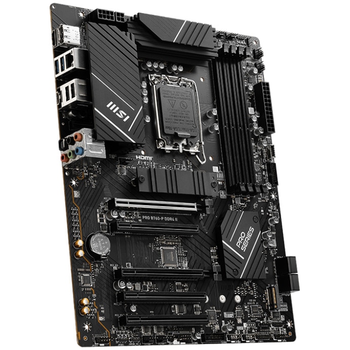 Placa de baza MSI PRO B760-P DDR4 II, Socket LGA1700, DDR4, ATX