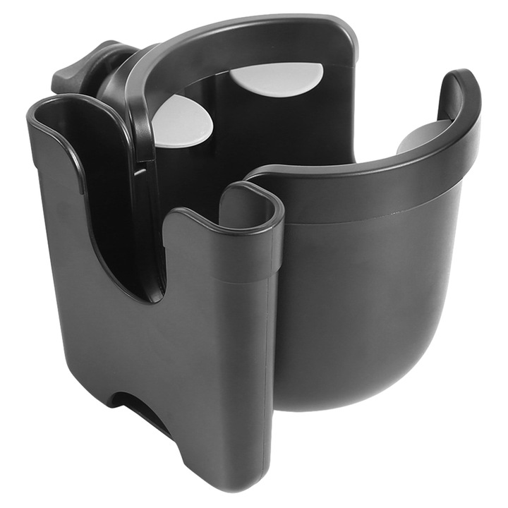 Suport universal pentru cana Enforose, ajustabil, cu instalare fara unelte, anti-alunecare, pentru carucioare, dimensiune 3.54in