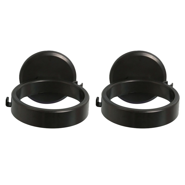 Hajszárító tartó, AMRINUGL, hordozható kialakítás, rozsda- és karcálló, fali tartó, ABS anyagból, 2 darab