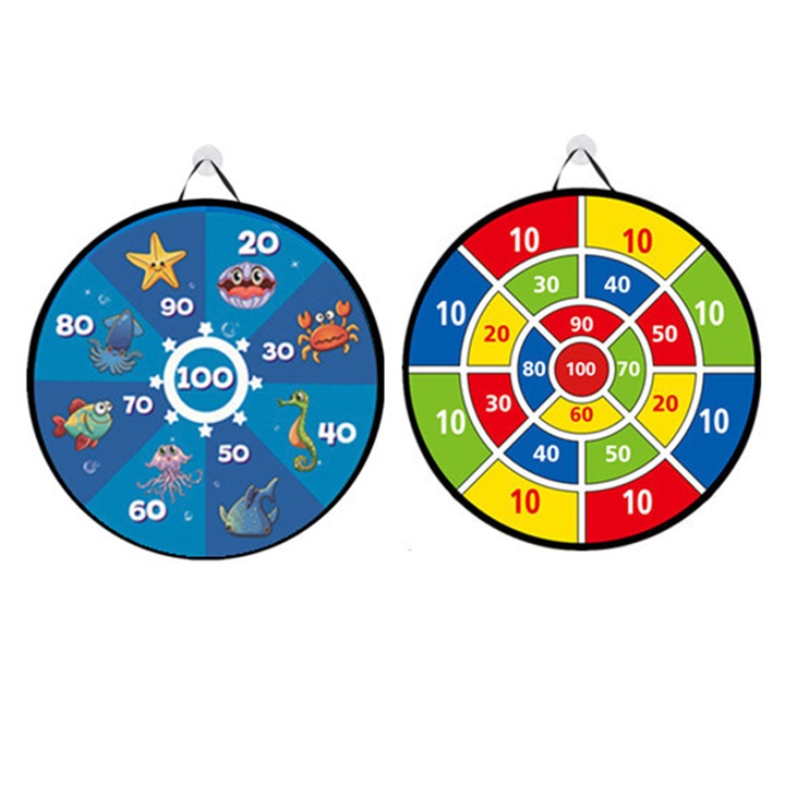 Darts szett, többszínű