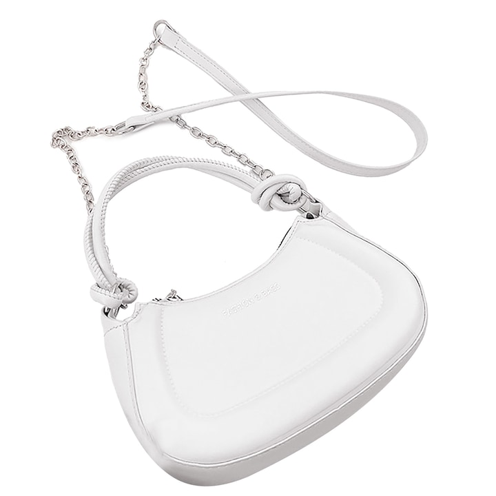 Válltáska, Jormftte, egyszerű stílusú, egyszínű, PU bőr, kiránduláshoz, randevúzáshoz, utazáshoz