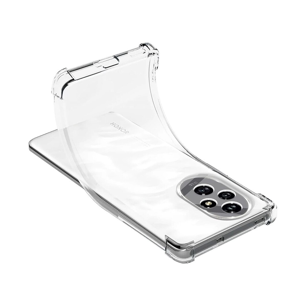 Husa protectie Mat-Tech compatibila cu Honor 200 5G, Protectie Camera, Colturi anti-soc, Decupaje Precise, Rezistenta la impact, Margini ridicate pentru protectia ecranului, Transparenta