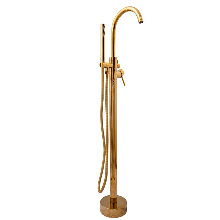 Baterie cada frestandingg, desing cilindric, gold