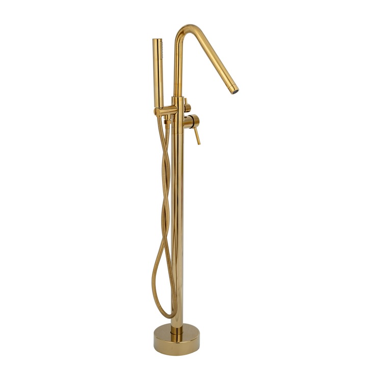 Baterie cada freestanding, gold