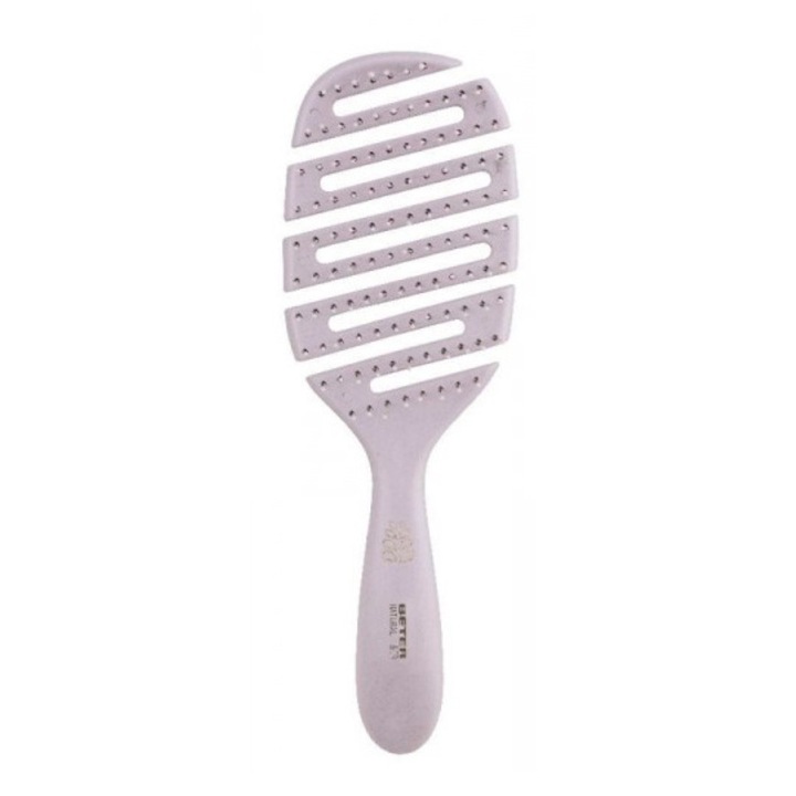 Perie Flexibila din Nylon pentru Par, Beter, Zig-zag, Protectie Varfuri