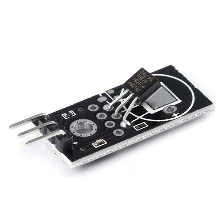 Digitális hőmérő modul DS18B20 hőmérséklet érzékelővel