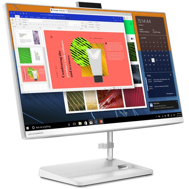 Sistem All-in-One Lenovo IdeaCentre 3 24ALC6 cu procesor AMD Ryzen
