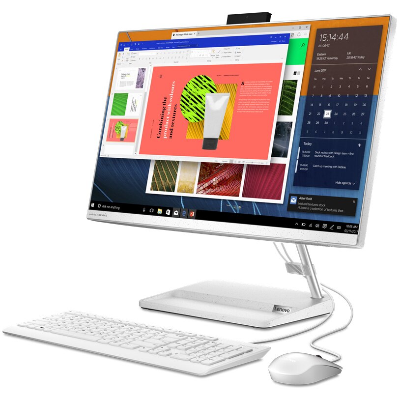 Sistem All-in-One Lenovo IdeaCentre AIO 3 24ALC6 cu procesor AMD