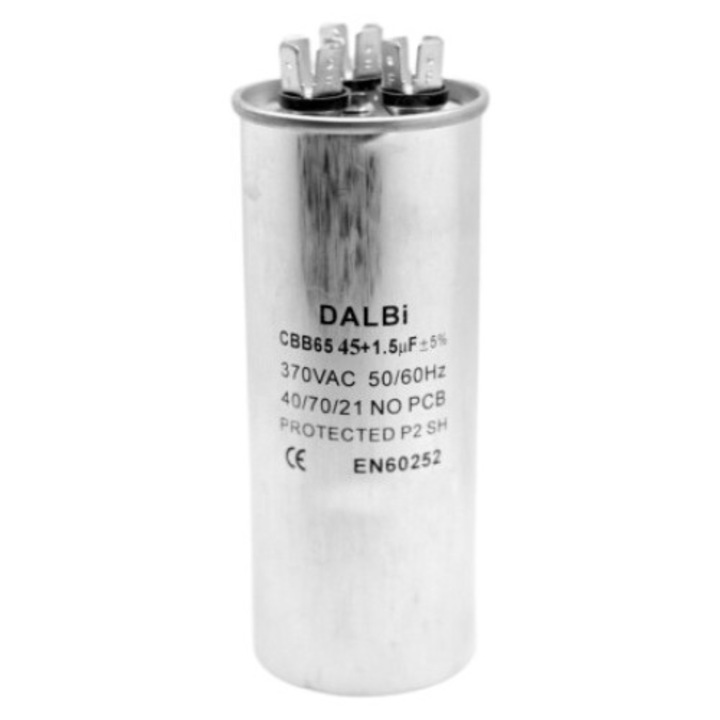Condensator Aer Conditionat 45+1,5uF/370V