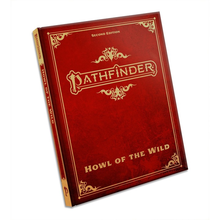 Pathfinder Howl of the Wild Special Edition P2, 2. kiadás, Integrame és játékkönyvek, Twarda, 224 oldal, angol