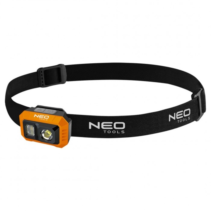Челна лампа NEO Tools, 500 lm, USB COB LED, комплект от 12 бр., 5x4x8.5cm