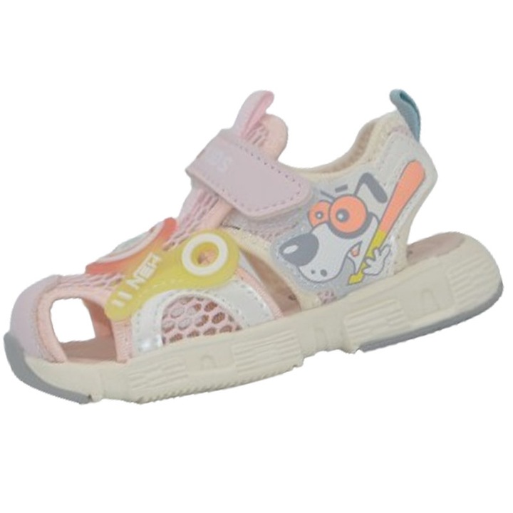 Платнени сандали Apawwa E908-R за момичета, розови 107288