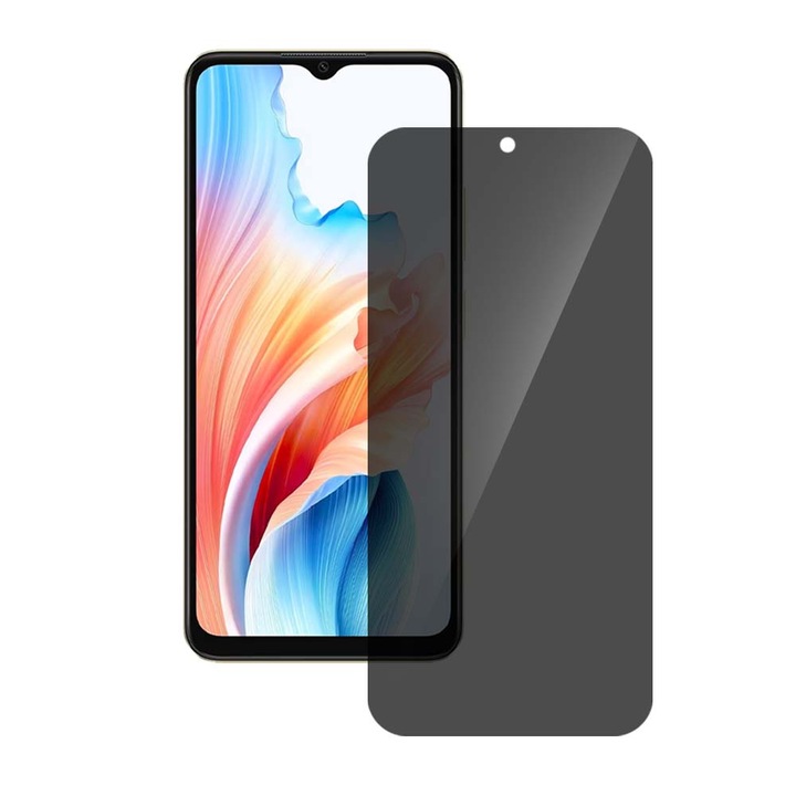 SILKASE adatvédő fólia Oppo A38-hoz, képernyővédő, szilikon