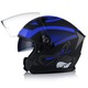 Casca moto cu ochelari integrati, AWINA, JK528, ECE 22.06, Protectie UV, M 57-58 cm