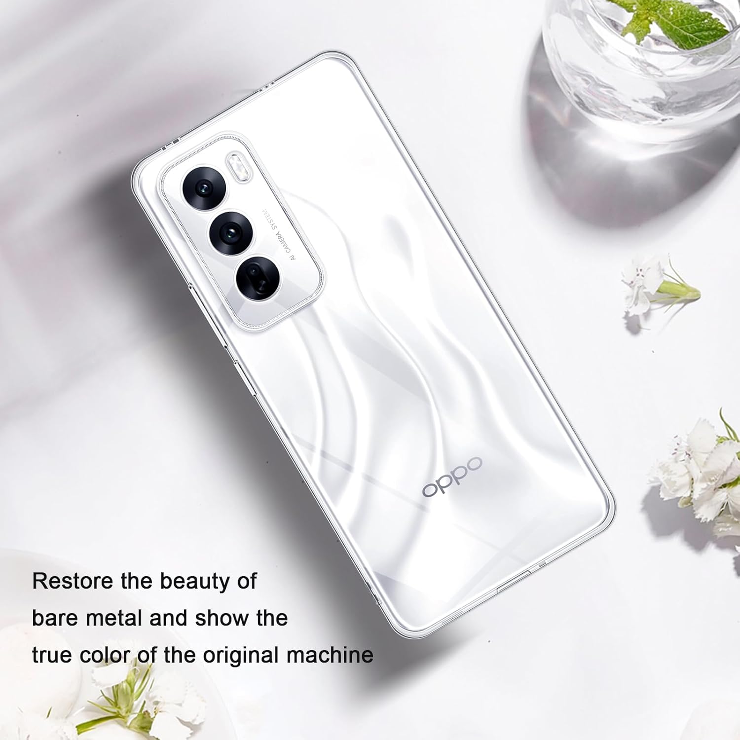 Husa protectie Mat-Tech compatibila cu Oppo Reno12 Pro 5G, Anti-soc, 2MM, Protectie Camera, Decupaje Precise, Rezistenta la impact, Margini ridicate pentru protectia ecranului, Transparenta