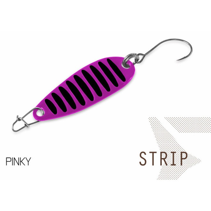 Lingurita oscilanta Fish-On-X Strip 7.5g culoare Pinky ancora marime 10