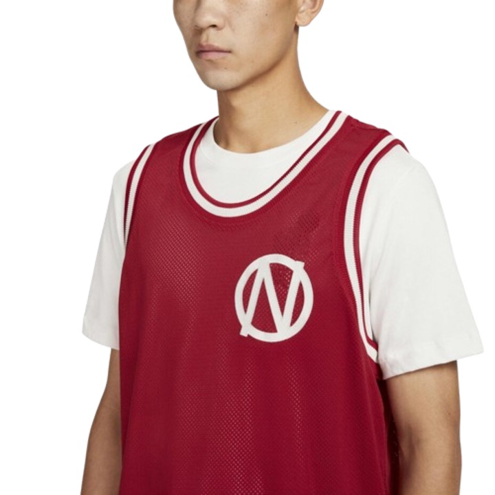 Tricou barbati, Nike, Poliester, Rosu, M