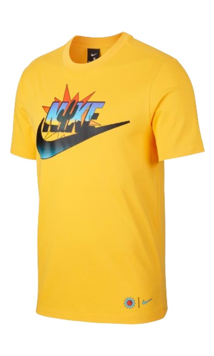 Tricou pentru barbati, Nike, Bumbac, Galben, Galben