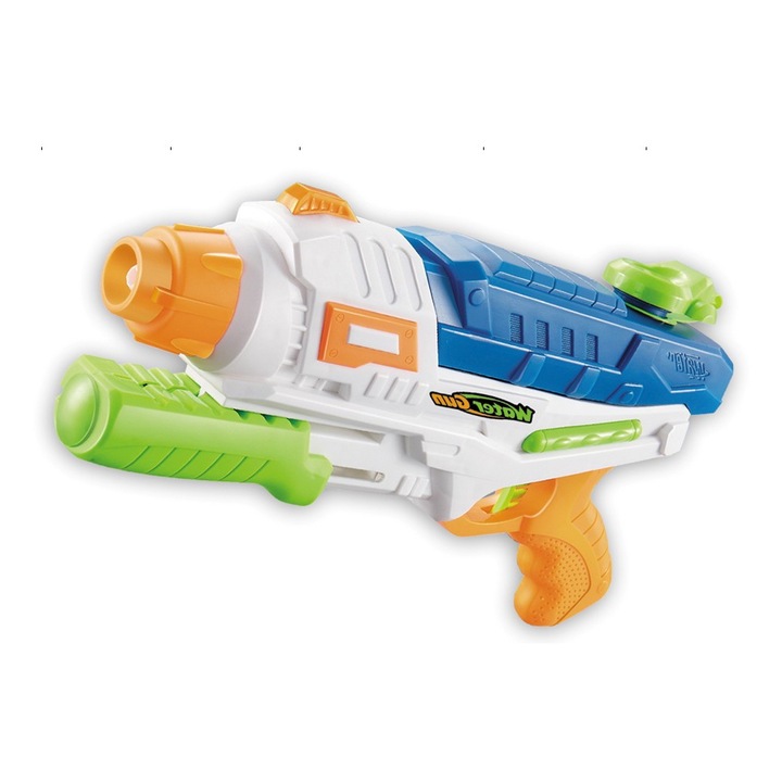 Воден пистолет за деца, Game Command, за плаж/басейн, 600 мл резервоар, възраст 6+, многоцветен