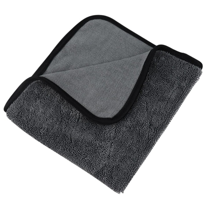 Prosop din microfibra pentru caroserie, Edibazzar, absorbtie rapida, 40x40cm