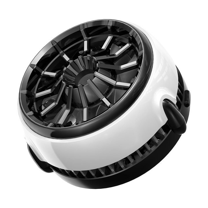 Cooler pentru racire telefon / tableta cu Magnetic racire rapida functie de incarcare wireless USB-C alb