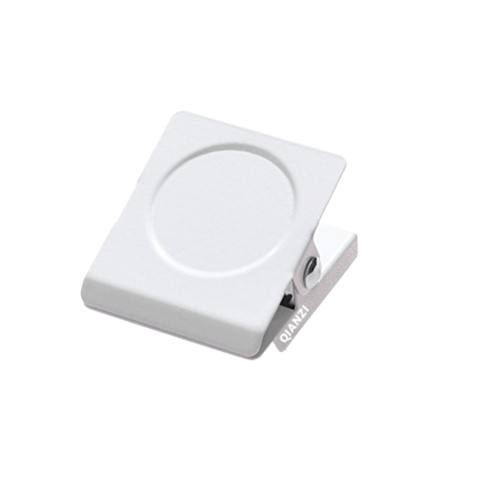 Комплект от 6 магнита за хладилник, Serene Sense®, квадратни, бели