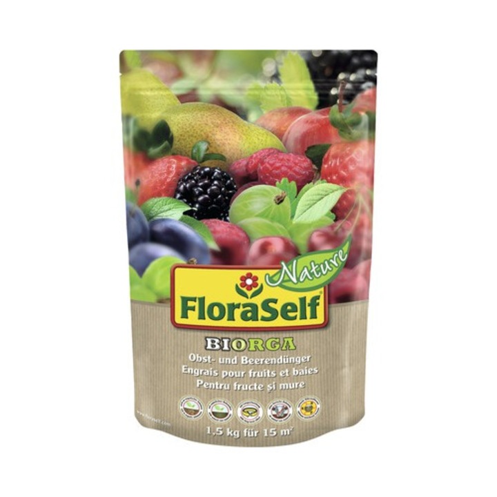 Floraself Nature® Biorga Ingrasamant Pentru Fructe De Padure 1, 5 Kg