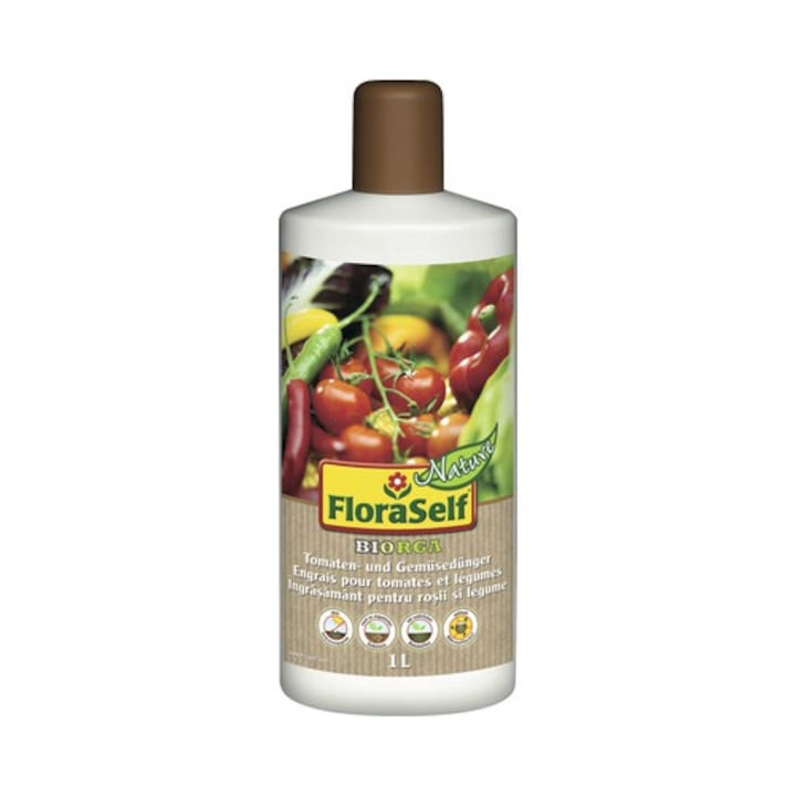 Floraself Nature® Biorga Ingrasamant Pentru Rosii Si Legume 1 L