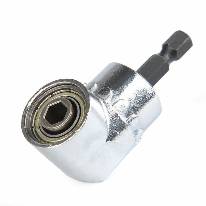 Adaptor unghi drept pentru burghiu si surubelnita, 105 grade, 6.35mm