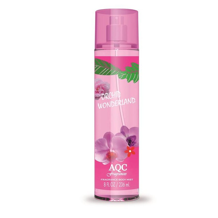 AQC Orchid Wonderland testpermet, 236 ml, virágos, könnyű és frissítő illat