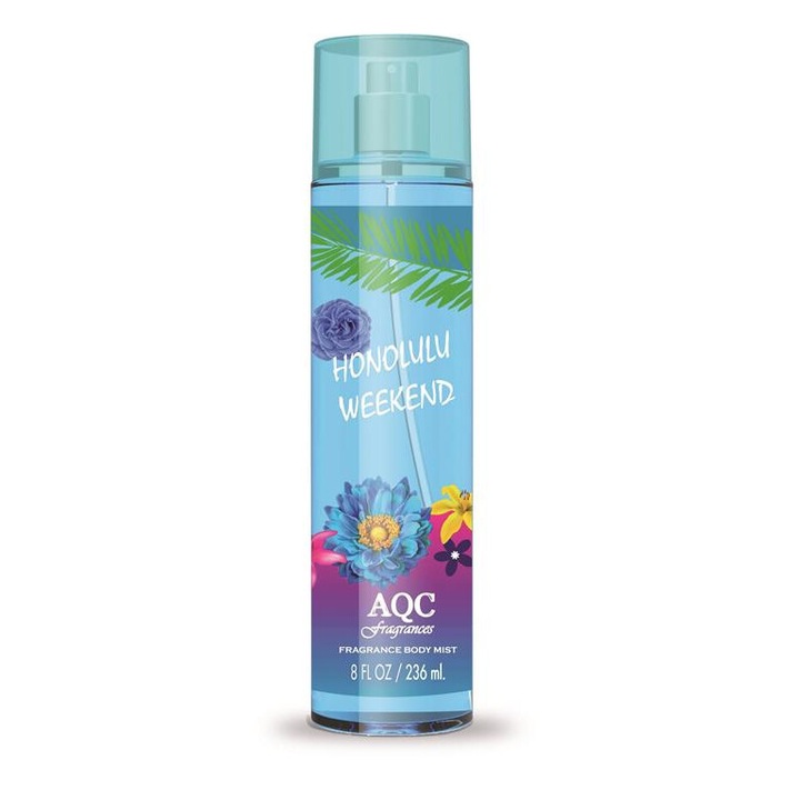 AQC Honolulu testpermet, 236 ml, édes illat, nőknek