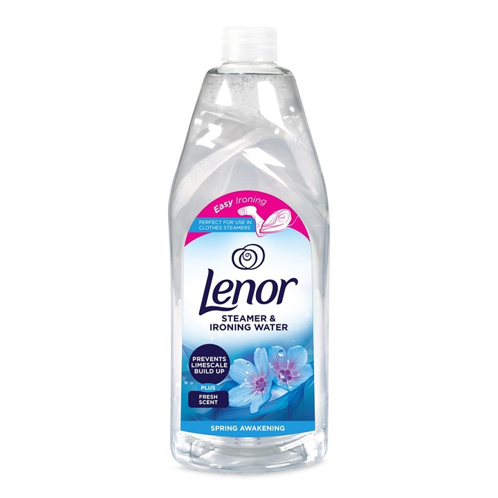 Apa parfumata pentru fierul de calcat, Lenor, Spring, 1L