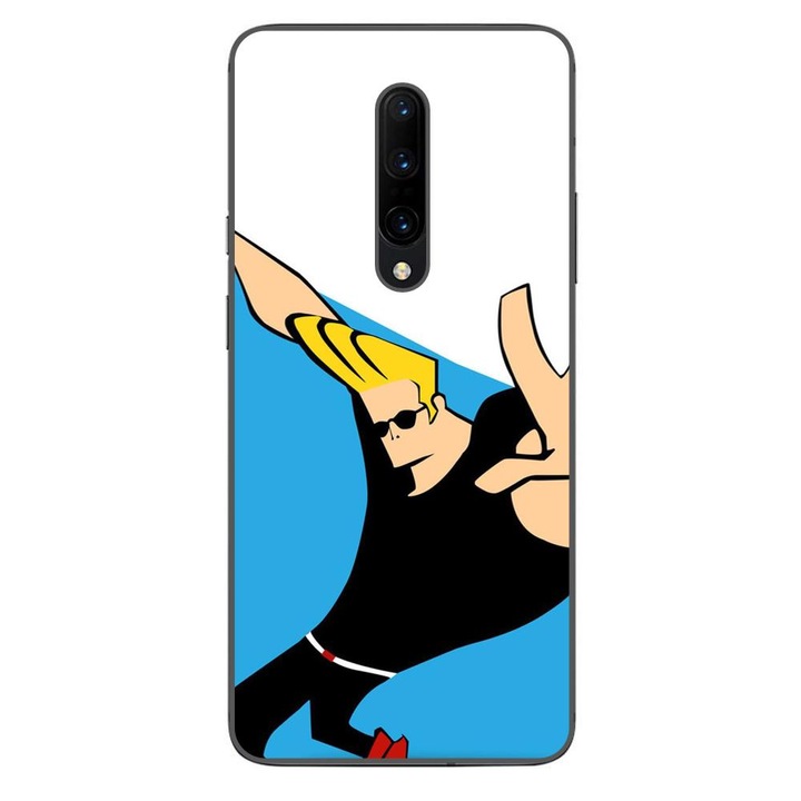 Husa compatibila cu OnePlus 7 Pro Silicon Gel Tpu Model Johnny Bravo