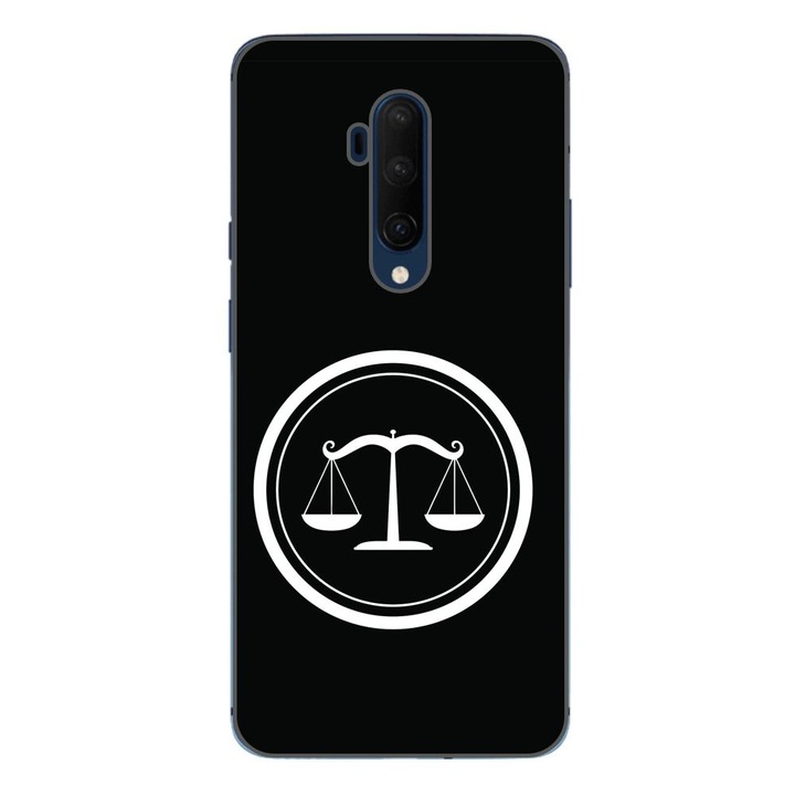 Калъф, съвместим с модел OnePlus 7T Pro Silicone Gel Tpu Balance of Justice