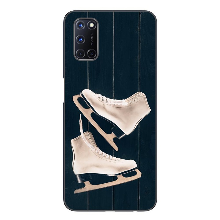 Husa compatibila cu Oppo A72 Silicon Gel Tpu Model Ice Blades