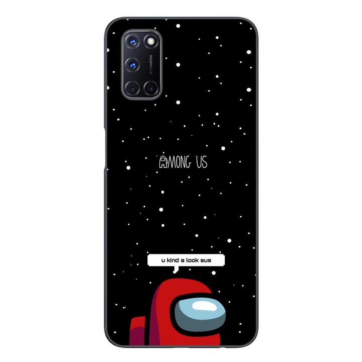 Husa compatibila cu Oppo A72 Silicon Gel Tpu Model Among Us