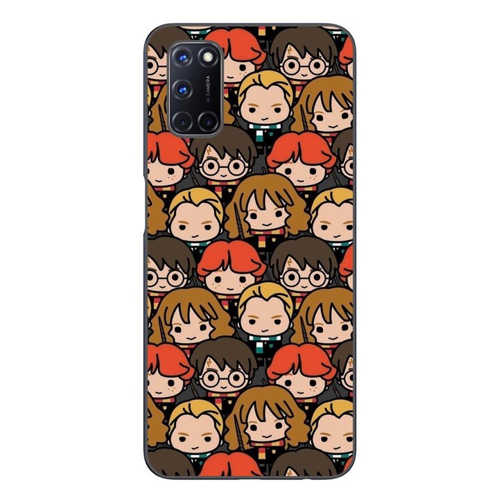Husa compatibila cu Oppo A72 Silicon Gel Tpu Model Harry Potter Pattern Faces